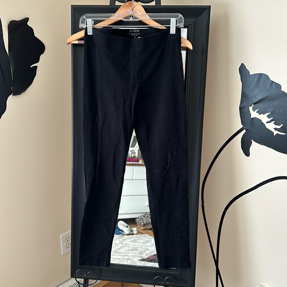 Jcrew black leggings size small